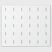 Asclepiusのスタッフ ラッピングペーパー (フラット)