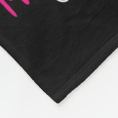 Asdのカラフル自閉症啓発デザイン フリースブランケット (角)