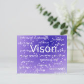 asdf-273512ビジネスやる気を起こさせる倫理ビジョンST ポストカード (スタンド正面)