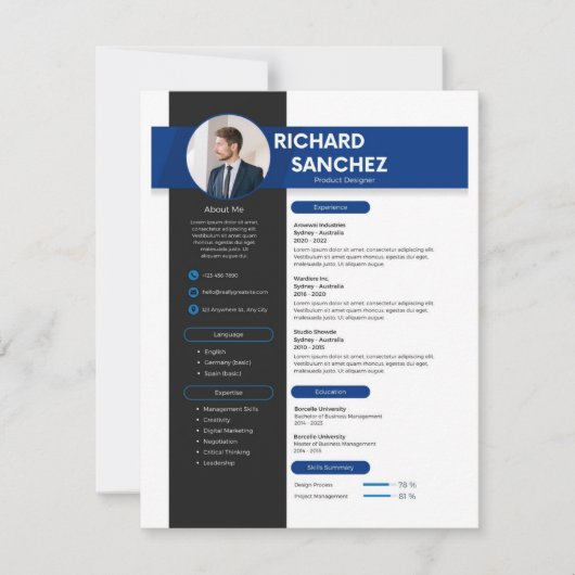 asdfghjkl;」 招待状 (正面)