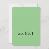 asdfsdf シーズンカード (正面)