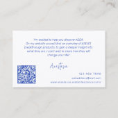 ASEAアソシエイトマッチングWebサイト 名刺 (裏面)