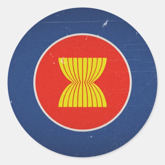 asean ラウンドシール (正面)