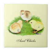 AseelのWheatenひよこ タイル (正面)