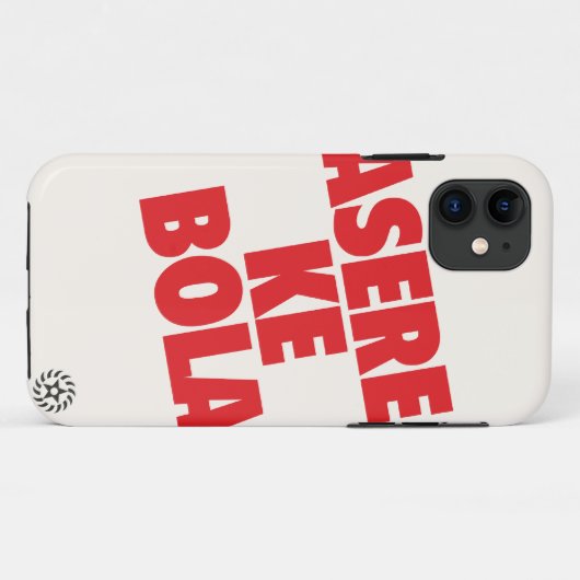 Asere keのbola Case-Mate iPhoneケース (裏面(横))