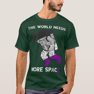 Aseual宇宙飛行士The World Need More Aseual宇宙 Tシャツ