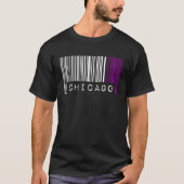 Asexual Barcode Pride Chicago Illinois Cute Ace Ae Tシャツ (正面)