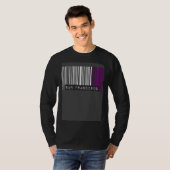 Asexual Barcode Pride San Francisco California Cut Tシャツ (正面フル)