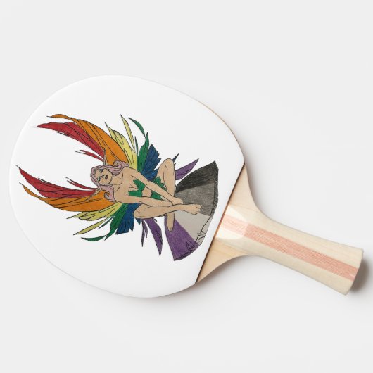 Asexual Faerie 卓球ラケット (横)