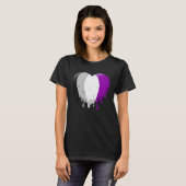 Asexual Heart Tシャツ (正面フル)
