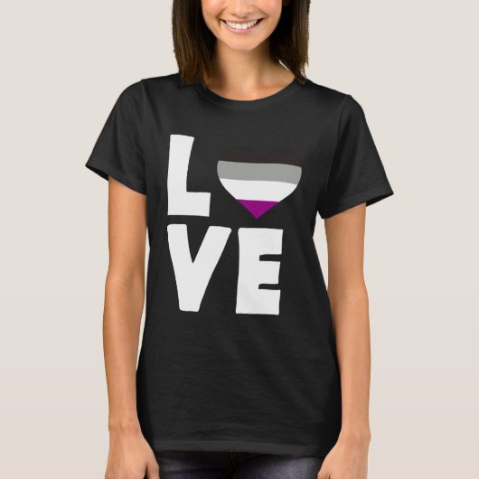 Asexual Love  1 Tシャツ (正面)