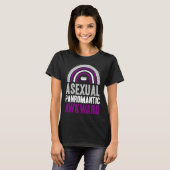Asexual Panromantic Awkward Asexual Pride Bohemian Tシャツ (正面フル)
