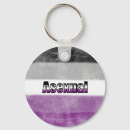 Asexual pride flag key ring キーホルダー