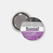 Asexual pride flag magnet マグネット (正面/裏面)