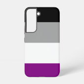 Asexual Pride Samsung Galaxyケース (裏面)