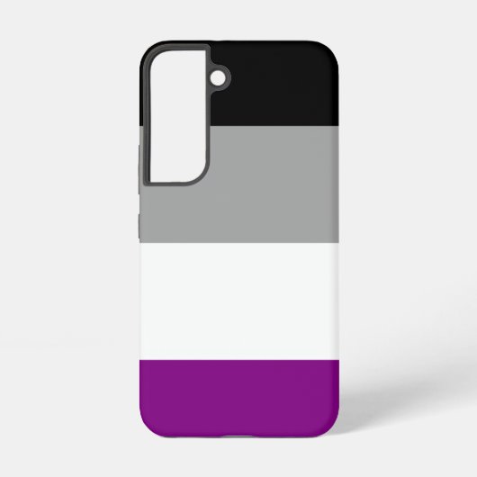 Asexual Pride Samsung Galaxyケース (裏面)