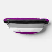 Asexuality pride flag ファニーパック (レイダウン)