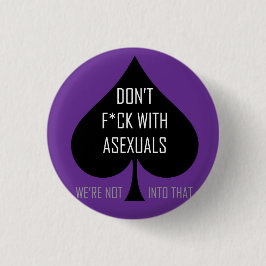 asexualsのf*ckは 缶バッジ