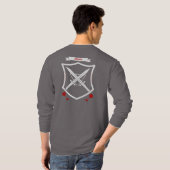 ASFの暗く長い袖 Tシャツ (裏面フル)