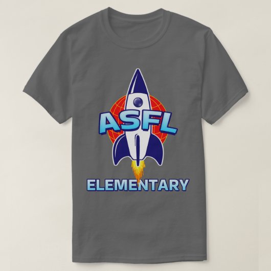 ASFL小学校Tシャツ Tシャツ (デザイン正面)