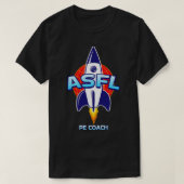 ASFL PE COACH Tシャツ (デザイン正面)