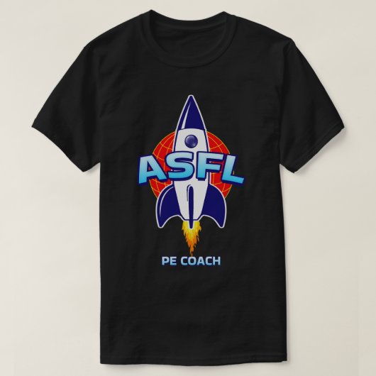 ASFL PE COACH Tシャツ (デザイン正面)