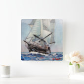 Asgard II スクエア壁時計 (ホーム)