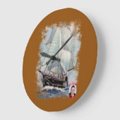 Asgard II ラージ壁時計 (傾斜)