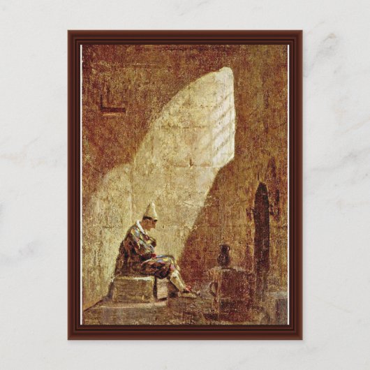 Ash水曜日、Spitzweg Carl ポストカード (正面)