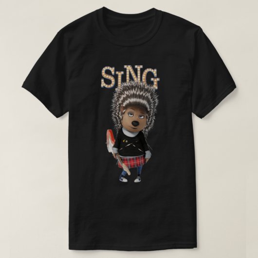 Ash from SING movie Classic T-Shirt Tシャツ (デザイン正面)