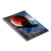 ASH Mystical Raven & Lipsed Moon Notebook ノートブック (右側)