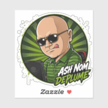 Ash Nom DePlume ビニールステッカー