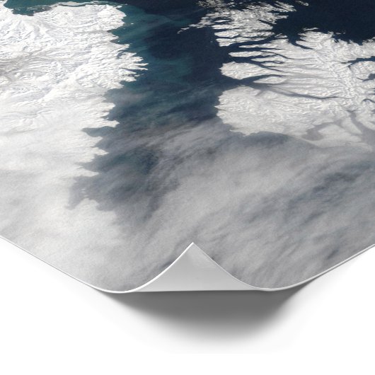 Ash plume from Mount Redoubt, Alaska ポスター (角)