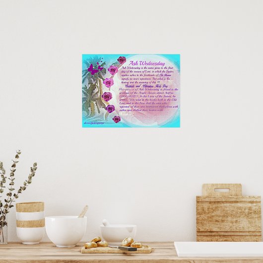ASH WEDNESDAYポスター ポスター (キッチン)