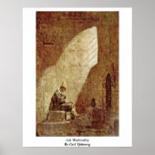 Ash Wednesday By Carl Spitzweg ポスター (正面)