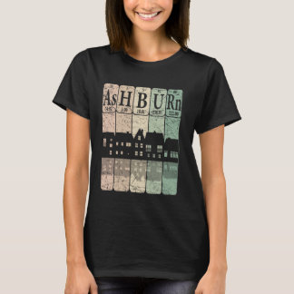 Ashburn周期表要素Ashburn Virginia R Tシャツ