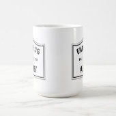 ASHBYマサチューセッツの故郷の固まりMA Townie コーヒーマグカップ (中央)