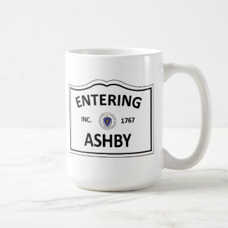 ASHBYマサチューセッツの故郷の固まりMA Townie コーヒーマグカップ