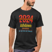 Ashdown Arkansas AR Total Solar Eclipse 2024 4 Tシャツ (正面)