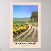 Ashdown Forest Travel Poster ポスター (正面)