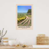 Ashdown Forest Travel Poster ポスター (キッチン)