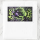 Ashe and Fogg Stickers 長方形シール (バッグ)