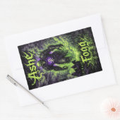 Ashe and Fogg Stickers 長方形シール (封筒)