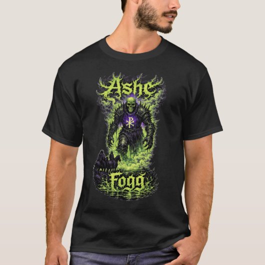 Ashe and Fogg Tシャツ (正面)