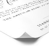 ASHER書がポスターに代結婚わる ポスター (角)