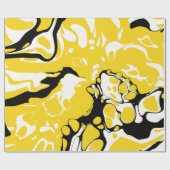 Asher – ゆがみ抽象化 ラッピングペーパー (フラット)