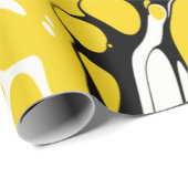 Asher – ゆがみ抽象化 ラッピングペーパー (ロールコーナー)