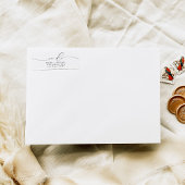 ASHER エレガント Script We Do's 結婚差出人住所 ラベル