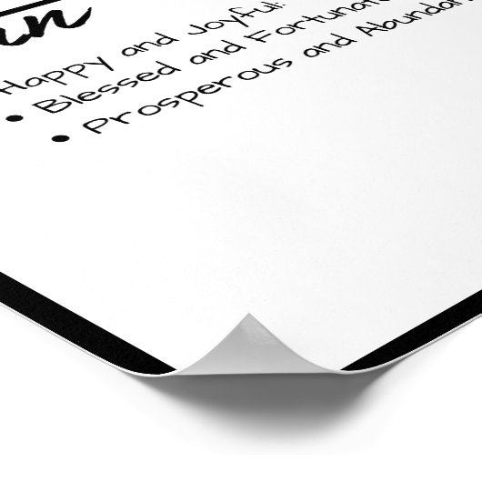 Asher、Boyのパーソナライズされた名前定義 ポスター (角)