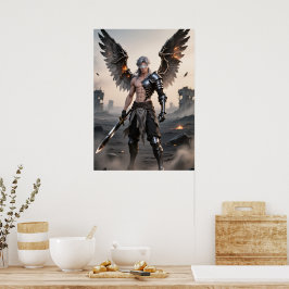 Ashes of Grace - Angel 落ちた Warrior Poster ポスター